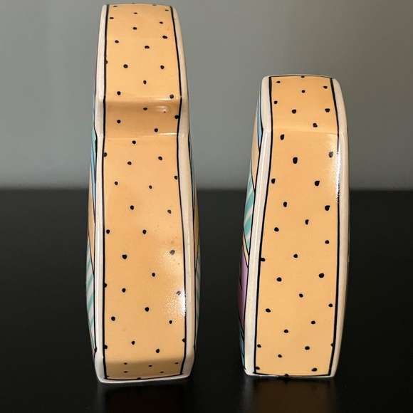 ROSENTHAL "FLASH" Salt & Pepper Set Design by Dorothy Hafner - Picture 3 of 4